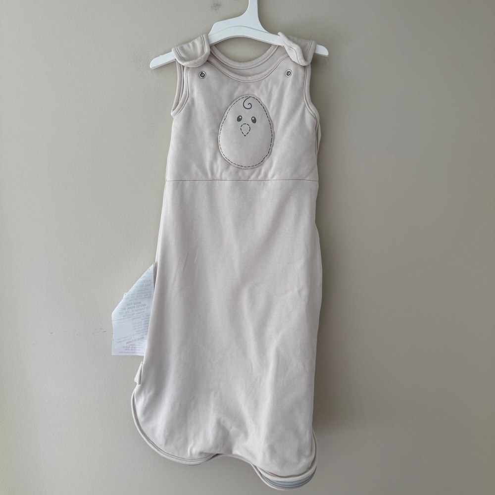 Nested Bean Zen Sack Classic Weighted Sleep Sack Cream Beige 0-6 Months S
